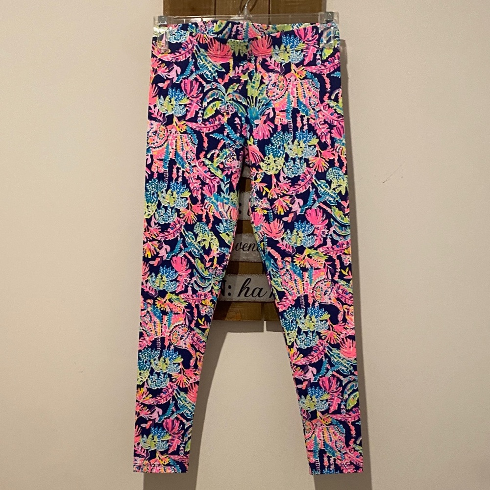 Lilly Pulitzer Vibrant Floral Kids Leggings